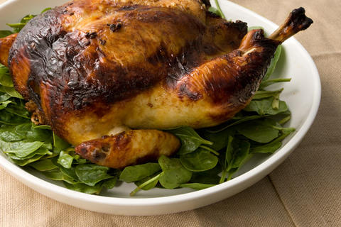 soy spiced roast chicken