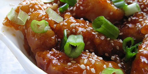Ginger sesame chicken