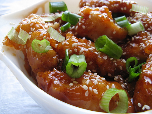 Ginger sesame chicken