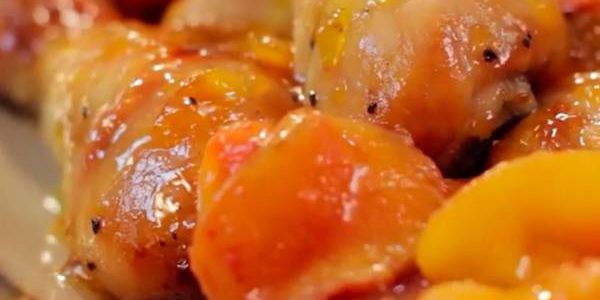 drumsticks and peaches