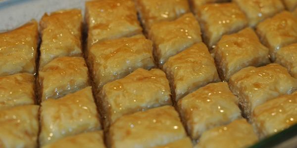Baklava Cut in Squares