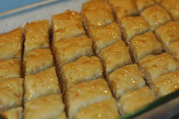 Baklava Cut in Squares