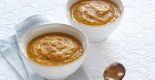 Bowls of Squash Soup with Honey