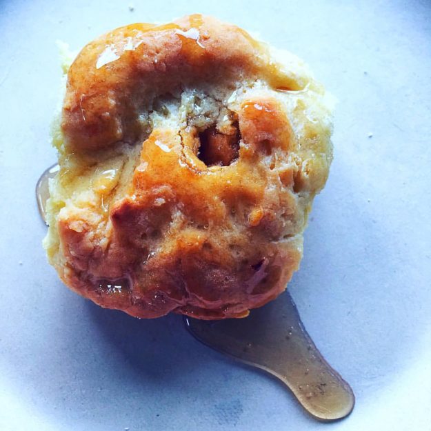 Biscuits with Sourwood Honey Drizzle