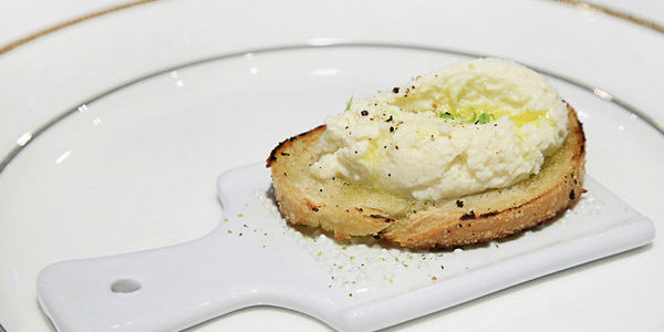 Meyer Lemon Honey Bruschetta