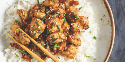 Honey Sesame Slower Cooker Chicken