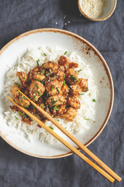 Honey Sesame Slower Cooker Chicken